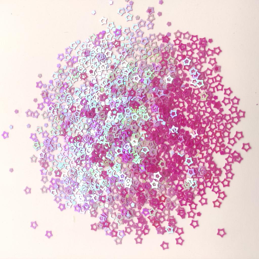 Hot Sale PVC Confetti Bag Filled Sequins DIY Decorative Sequins
