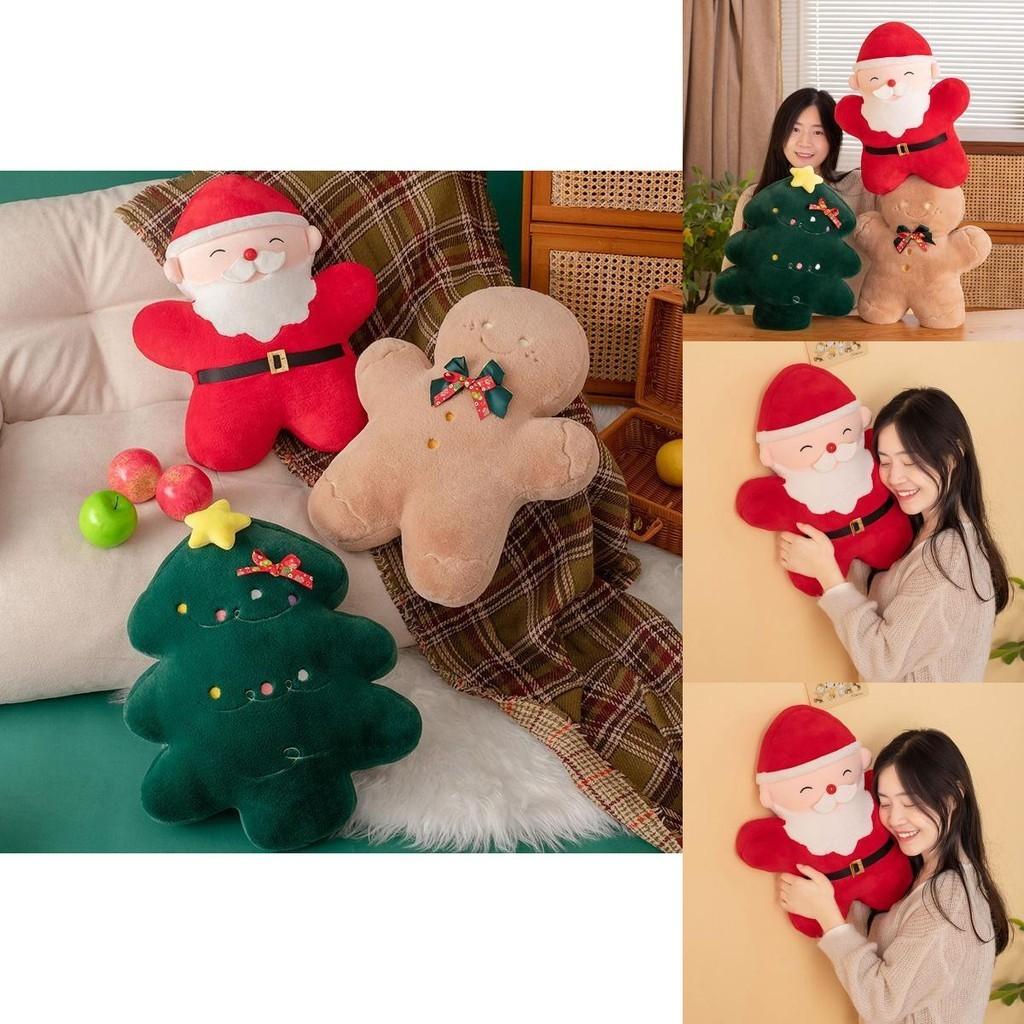 Weihnachten Weihnachtsmann Weihnachtsbaum Plüsch Weich Gefüllt Kinder Umarmungspuppe Geschenk