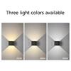 6W/10W LED Wall Light Outdoor Waterproof IP65 Porch Garden Wall Lamp & Indoor Bedroom Bedside Decoration Lighting Lamp Aluminum