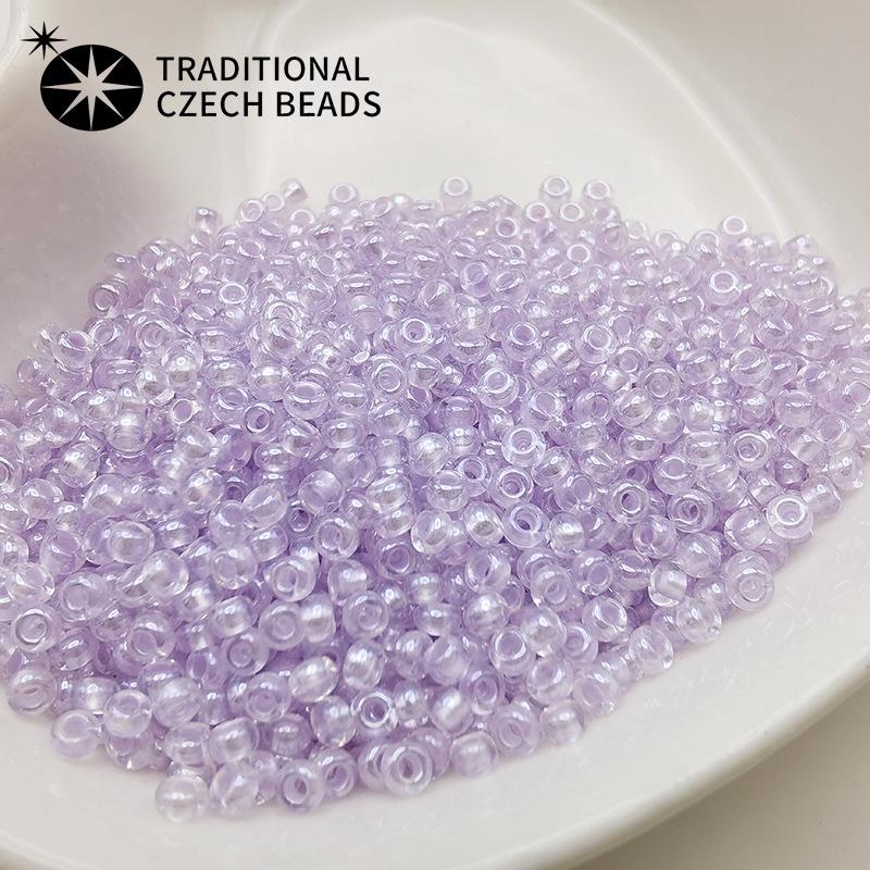 Preciosa Unicorn Pearlescent Glass Seed Beads - 2/3/4mm for DIY Jewelry & Accessories