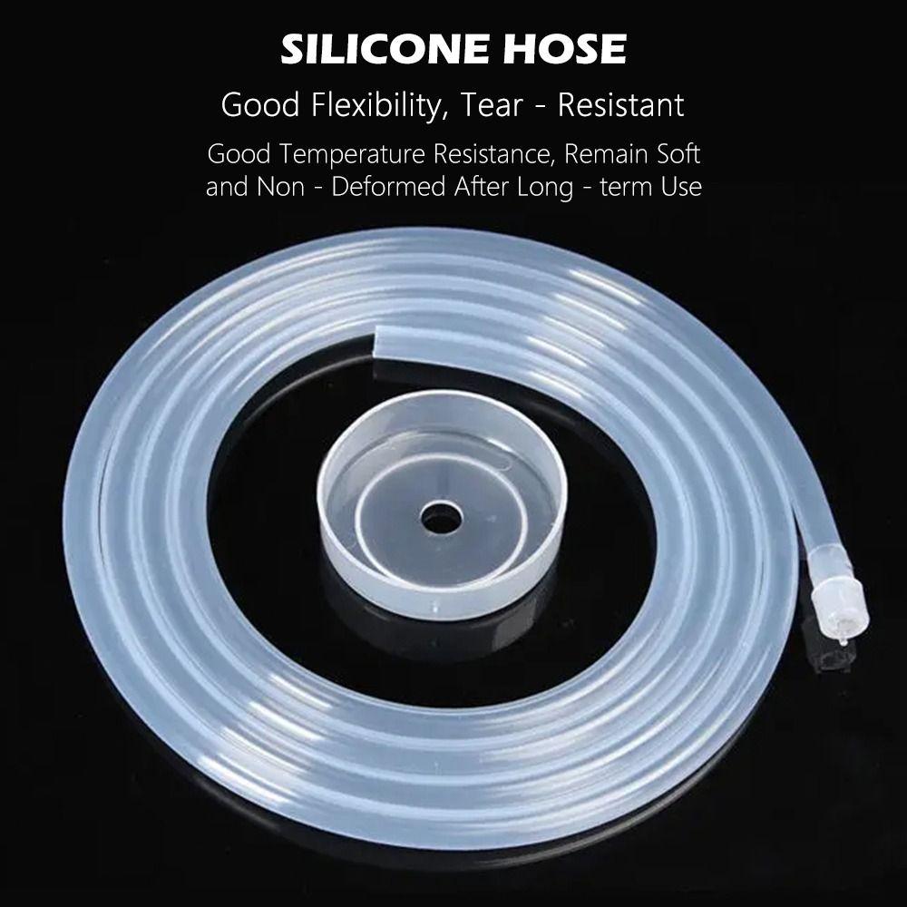 1Sada Průhledná Trubice Dávkovače Vody Univerzální Flexibilní Hadice Silikonová Trubice Zařízení na Čerpání Vody