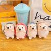 Cute Plush Hedgehog Pendant Soft Fluffy Hedgehog Doll Plush Keychain Cartoon Animal Pendant Student Couple Children Gift