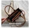 2024 Trendy Textured Small Square Bag – Women's Spring/Summer Messenger & Shoulder Bag