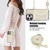 Crossbody RFID Cards Solt Wallet Leather Case For iPhone 15 Pro Max 14 Plus 13 12 11 XS XR 7 8 SE 2025 Purse Diamond Bag Cover