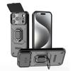 Applicable To iPhone17ProMax Battle Bear Mobile Phone Case Apple 16Pro Window 15 Bracket Anti-drop Protective Case