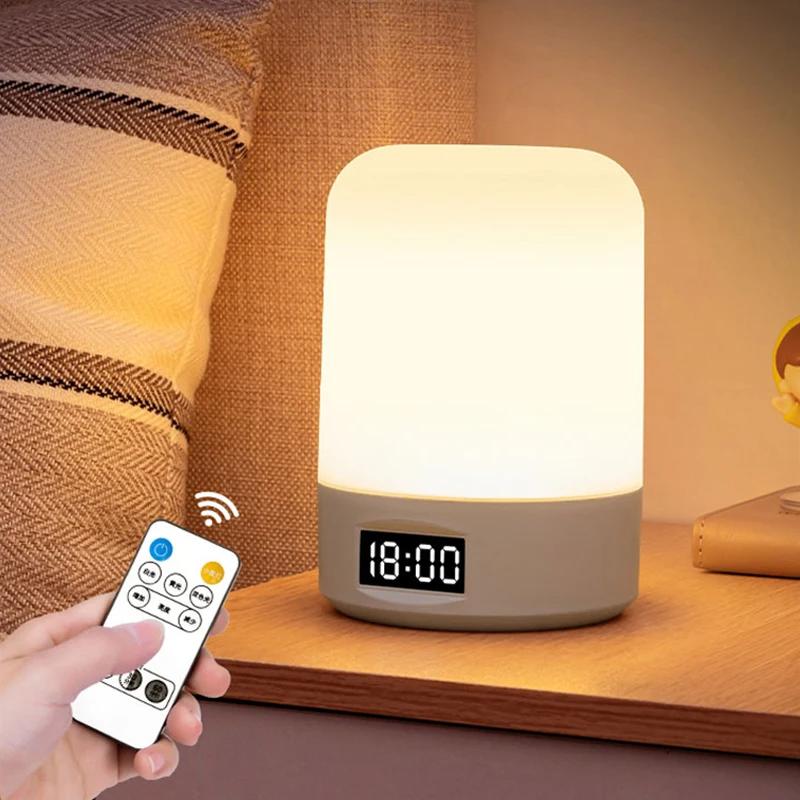 Xiaomi LED-Nachtlichter Nachttisch Dimmbar Lade-Schreibtisch-Nachtlampen Schlafzimmer Nachttischbeleuchtung Dekoration Berührungs-LED-Lesetischlampe