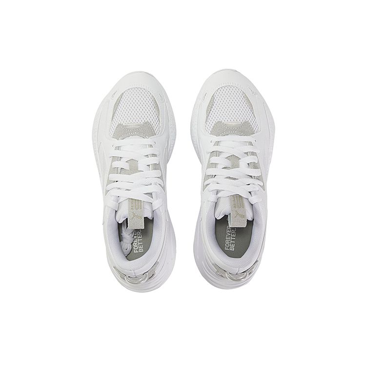 Puma Rs-Z Fabric Synthetic Leather Recycled Leather Comfortable Sports Low-Top Lifestyle Shoes Unisex Sneaker Gray 384043-01