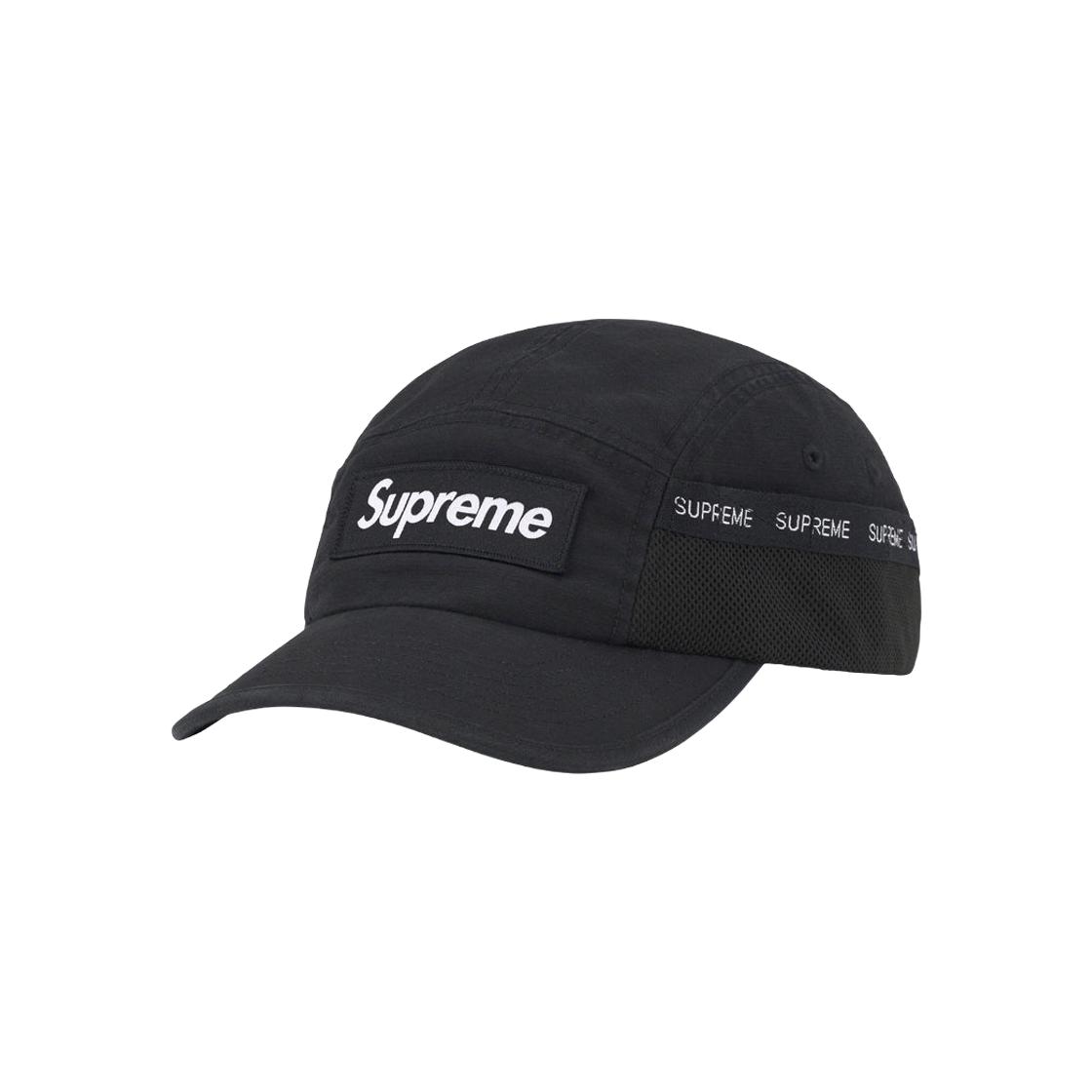 

Кепка Supreme Mesh Pocket Camp Черная 23FW -