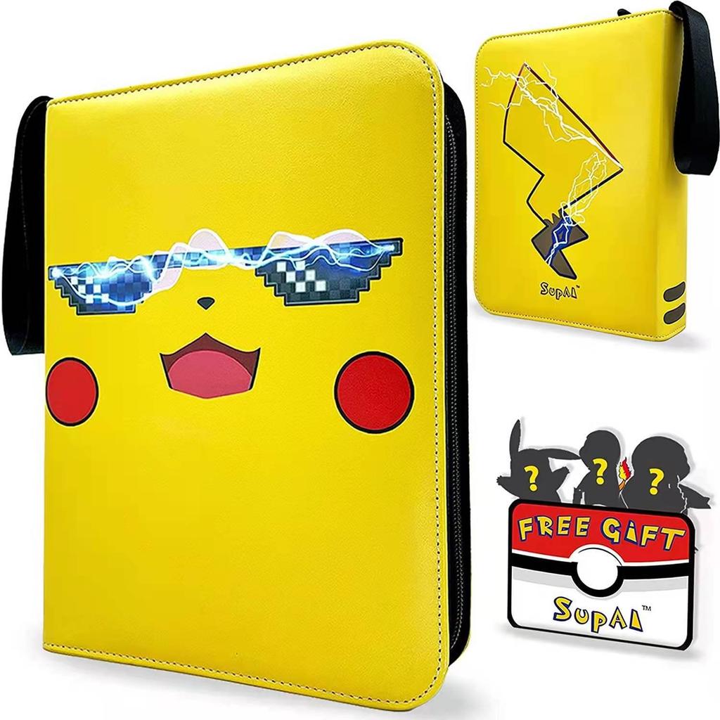 Pokémon & Yu-Gi-Oh Card Collection Album - EVA Game Card Storage Album