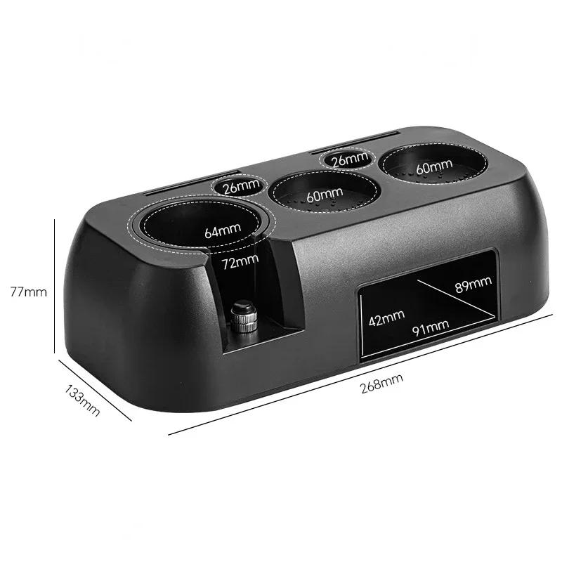 51/53/54/58mm Kaffee Tamper Station Universal ABS Espresso Tamper Halter Kaffee Siebträger Ständer Tamper Aufbewahrungsbasis Kaffeeware