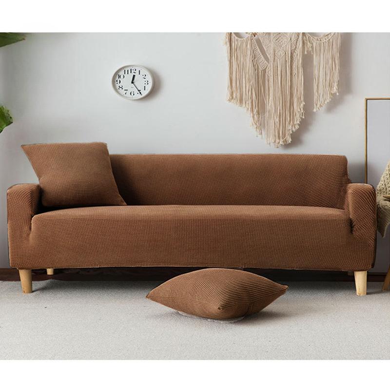 Thickened Sofa Cover All-inclusive Universal Elastic Fabric Sofa Cover Full Cover Four Seasons Armrest Sofa Cushion Simple and Universal
