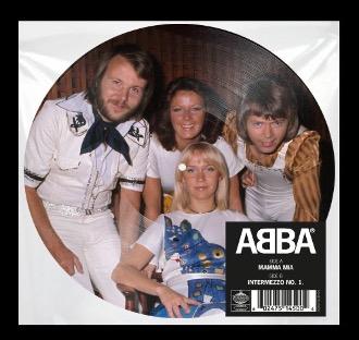 7inch Record ABBA - Mamma Mia / Intermezzo No.1 7514500 POLAR 2025 Non Japan Pop