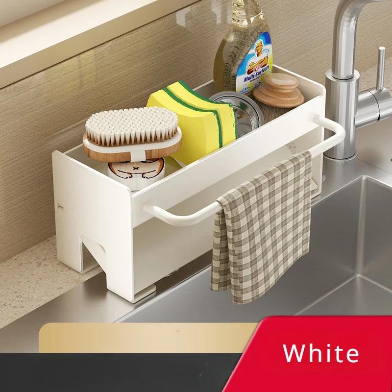 

Подставка для кухонной мойки Держатель для губки Сушилка для посуды Органайзеры Аксессуары для хранения Органайзер для хранения на полке Сушильная стойка для посуды Гаджеты