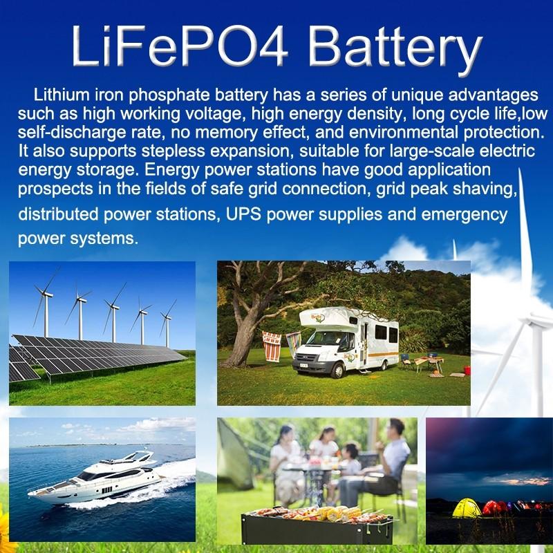 120AH 3.2V CATL Lithium Ion Battery Rechargeable Solar Battery Pack With Screws And Busbar Lifepo4 Battery
