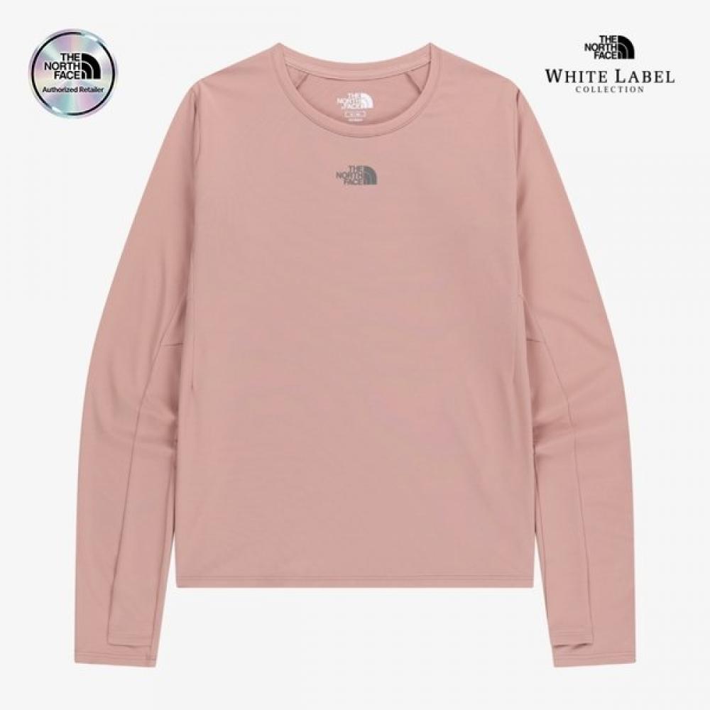 The North Face Women S Long Sleeve Round Tee White Label Gpi 85