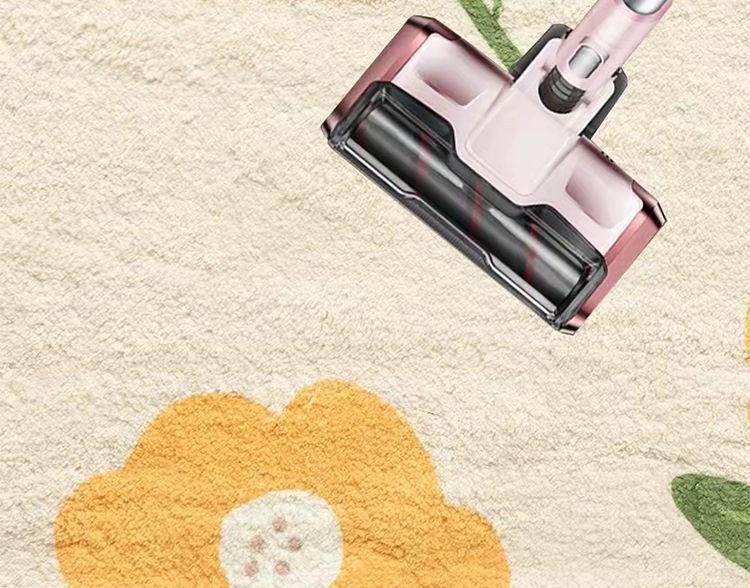 Cartoon Style Bedside Rug: Bay Window Foot Pad, Lazy Sofa Floor Mat, Dirt-Resistant, Easy-Clean Carpet for Living Room