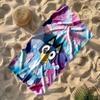Bluey Personalized Text Beach Towel Quick-Dry Soft Microfiber For Beach Bathroom Outdoor Swimming Pool Camping Picnic Yoga Diving Vacation Accessories