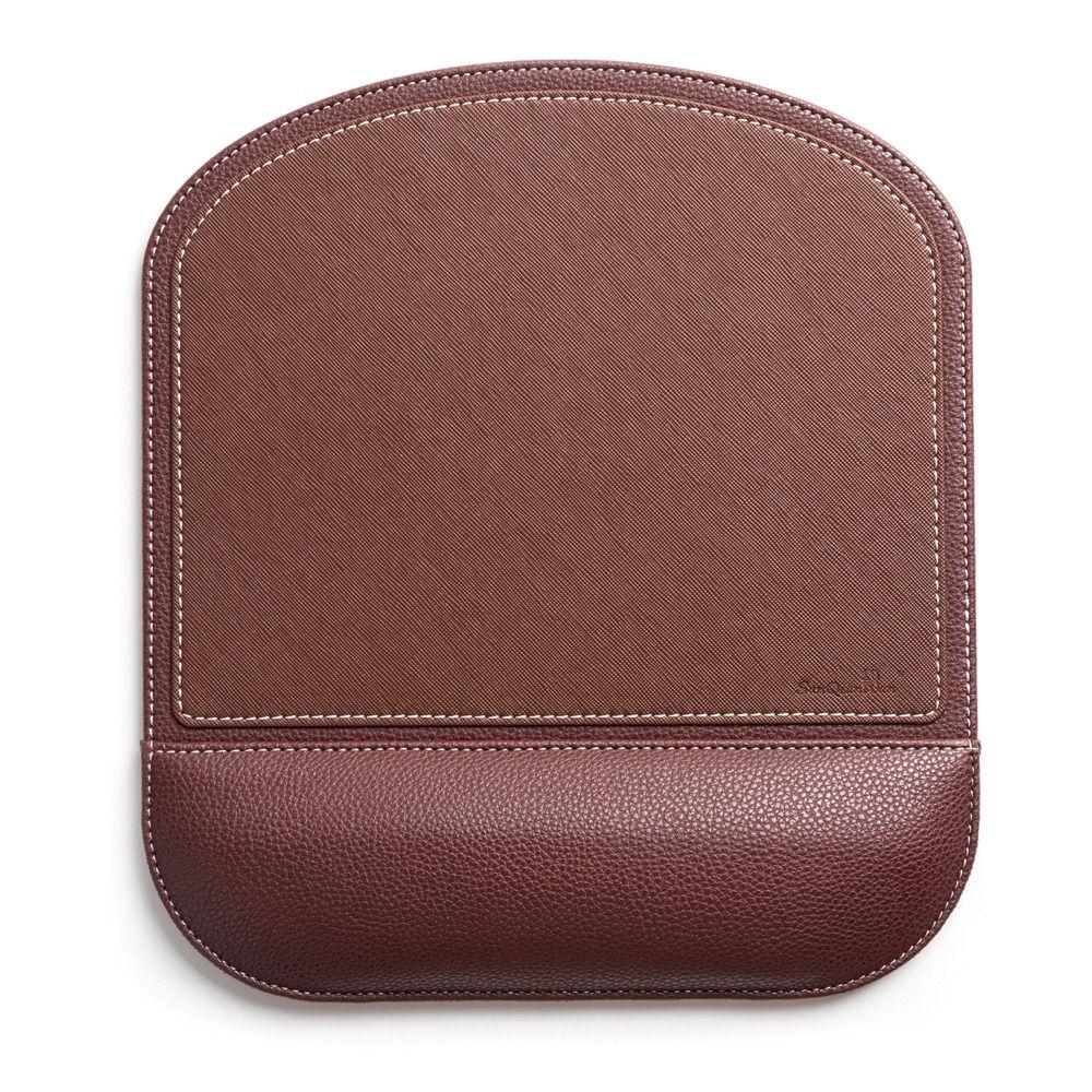 Ergonomic Hand Support Mouse Mat Leather Accessories High Quality Wrist Rest Mouse Pad  Business