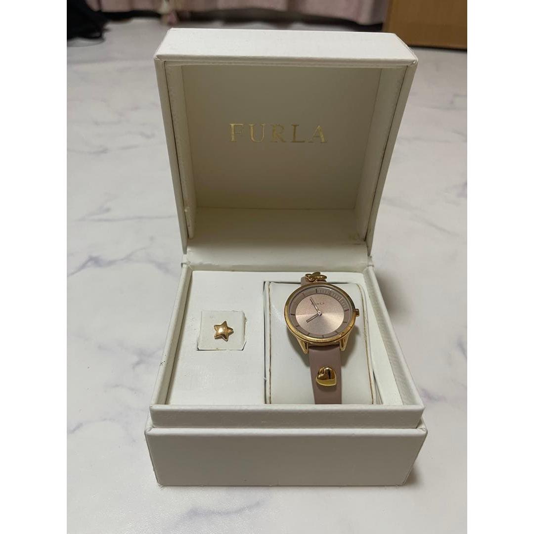 Used FURLA watch body with charm