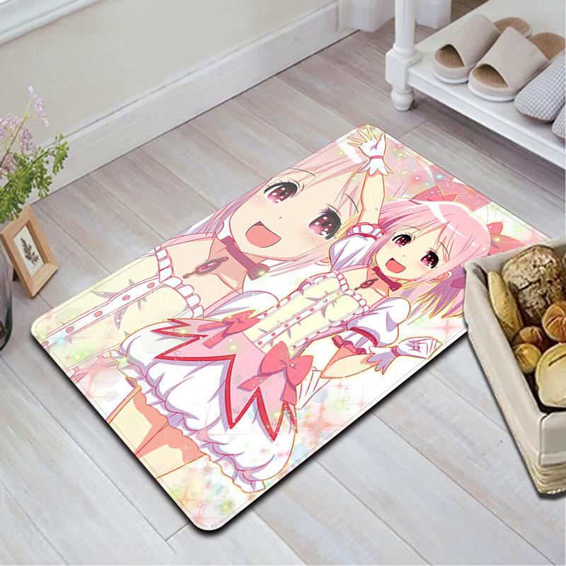 Kaname Madoka Rug Floor Mat for Living Room or Bedroom Soft and Comfortable Carpet a Gift for Birthday and Holiday.NFF0928474