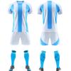 Tuta da Calcio Nuova Estiva per Bambini, Gioco Sportivo, Maglia Personalizzata a Maniche Corte Asciugatura Rapida Estiva