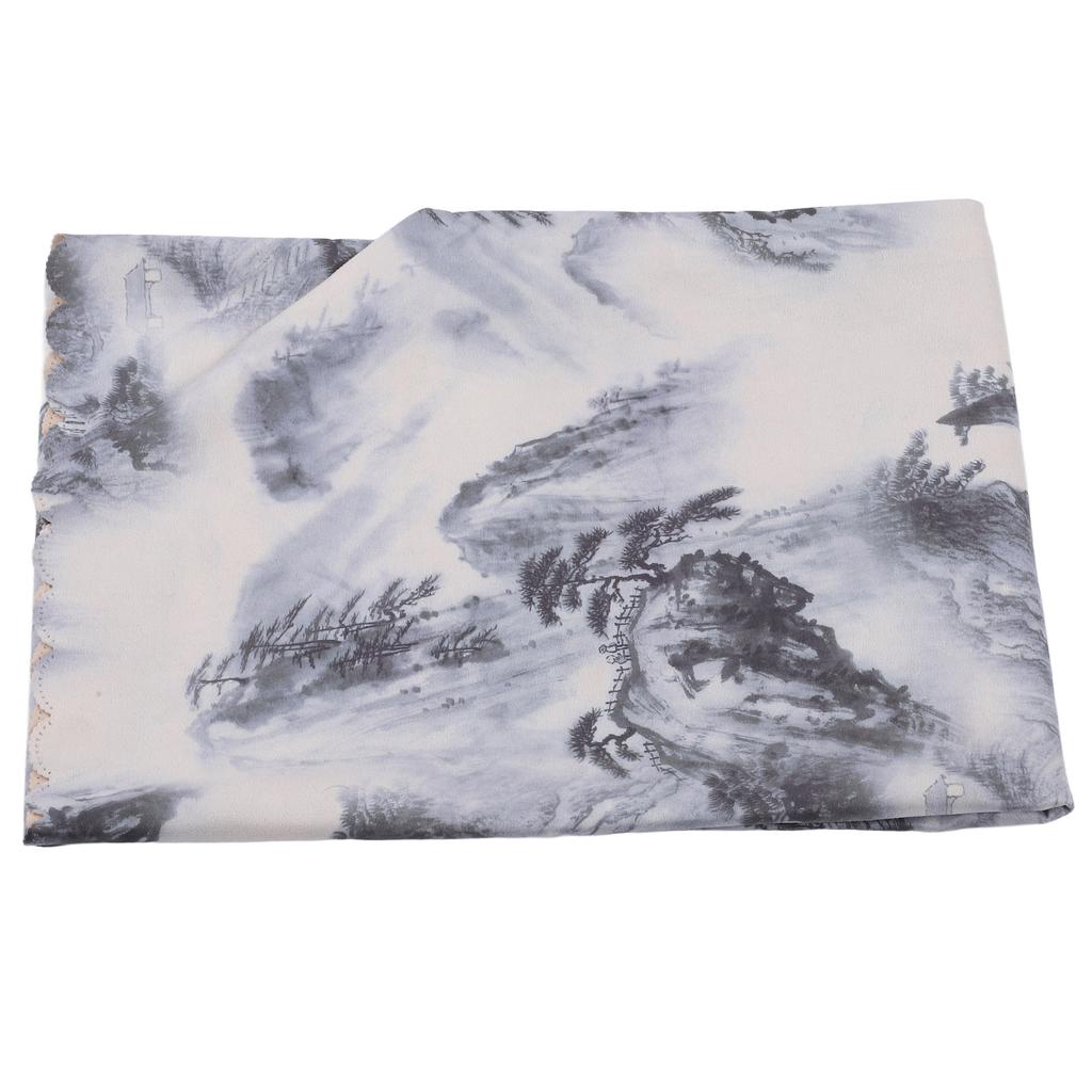 Full Piano Dust Cover Cloth 88 Keys Ink Painting Protective Keyboard Covers Dirt Prevention
