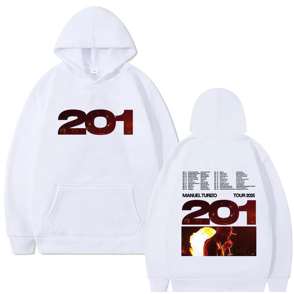 

Manuel Turizo Album 201 Tour Hoodie Men Hip Hop Fashion Oversized Pullover Hoodies Men s Casual Cotton Vintage Sweatshirt S