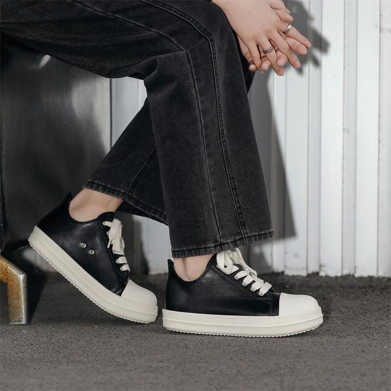High Quality Low-top Simple Wind Comfortable Casual Shoes Outdoor Street Photography Lace-up Skateboard Shoes