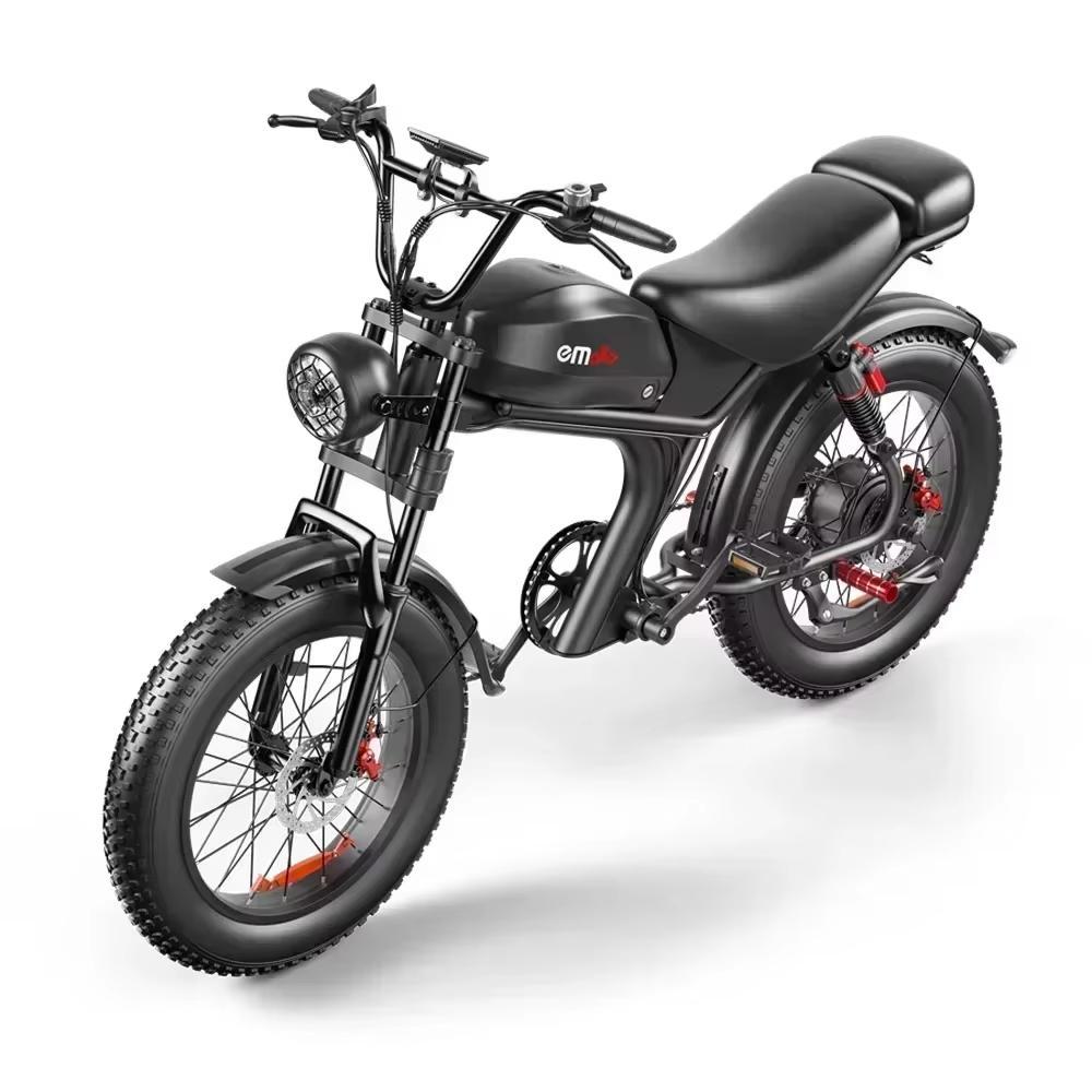 Elektrikli bisiklet C93 1000w motor 48V 20AH lityum pil yetişkin Elektrikli bisiklet 20 inç fat tire dağ yol dışı E-Bisiklet