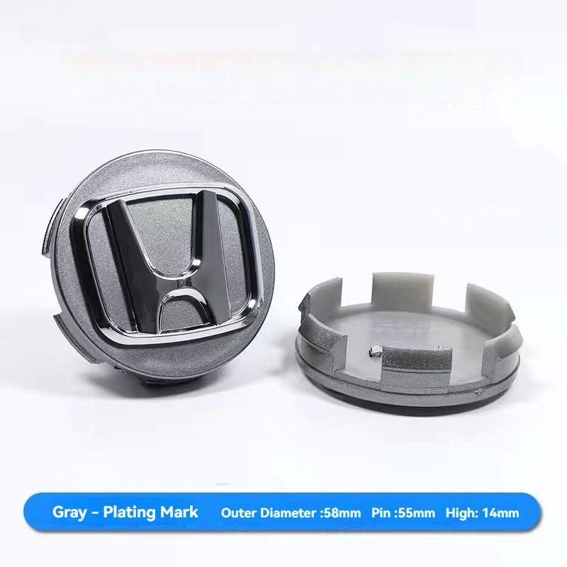 4pcs 58mm Honda Car Wheel Hub Covers Suitable for Honda Fit City Concept S1