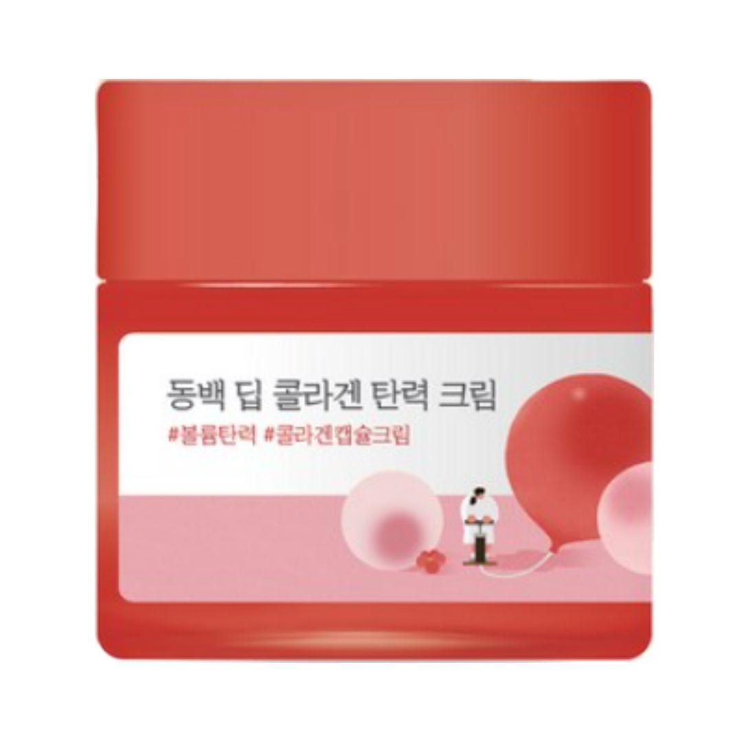 ROUND LAB Camellia Deep Collagen Elasticity Cream Firming Anti-Aging Face Cream 50ml