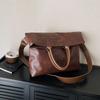 Fashionable Retro Tote Bag with Trendy and Simple Design, Single Shoulder Bag with Large Capacity, Crossbody Bag