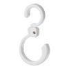 360-Degree Rotating Multi-Functional Hook 1KG Load-capacity Compact Design Portable Travel Clothes Hanger Foldable Hook