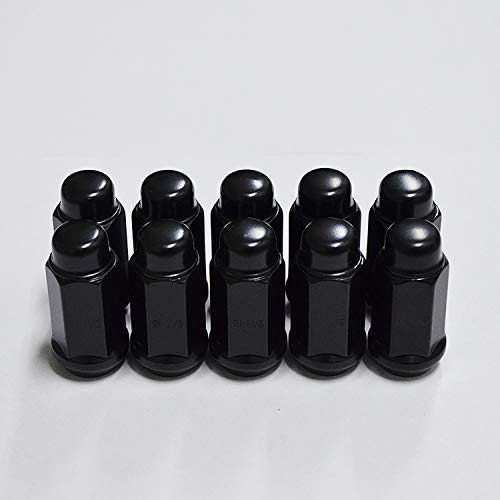 M14 x 1.5 Длинный Колесный Болт Типа Мешок Черный 20 шт.