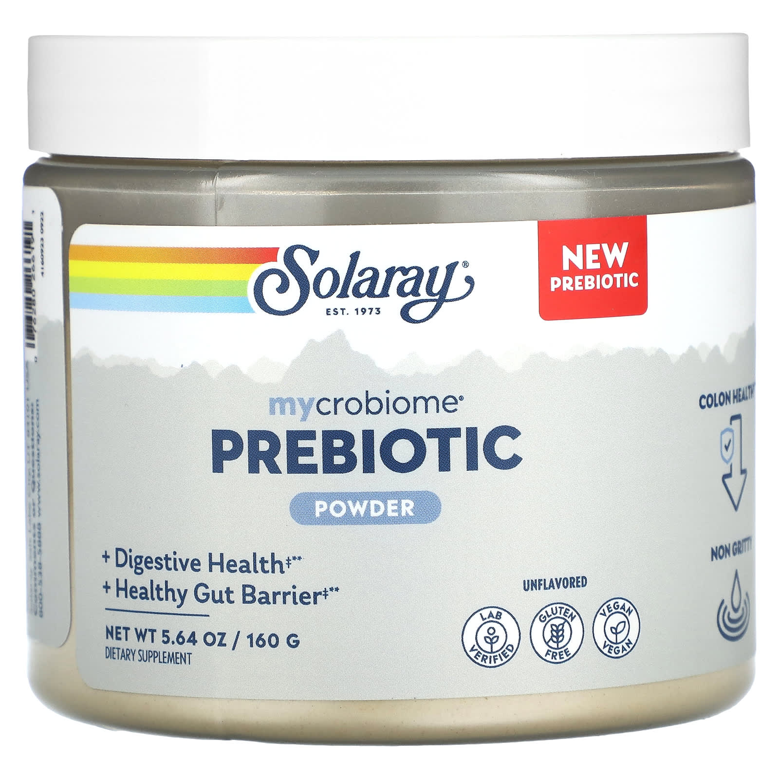 

Mycrobiome Prebiotic Powder, Unflavored, 160G(5.64Oz)
