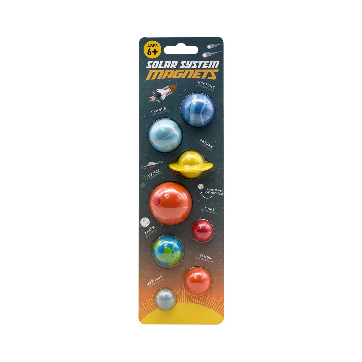 

SUCK UK Planet Set of Solar System Magnets, 8, синий