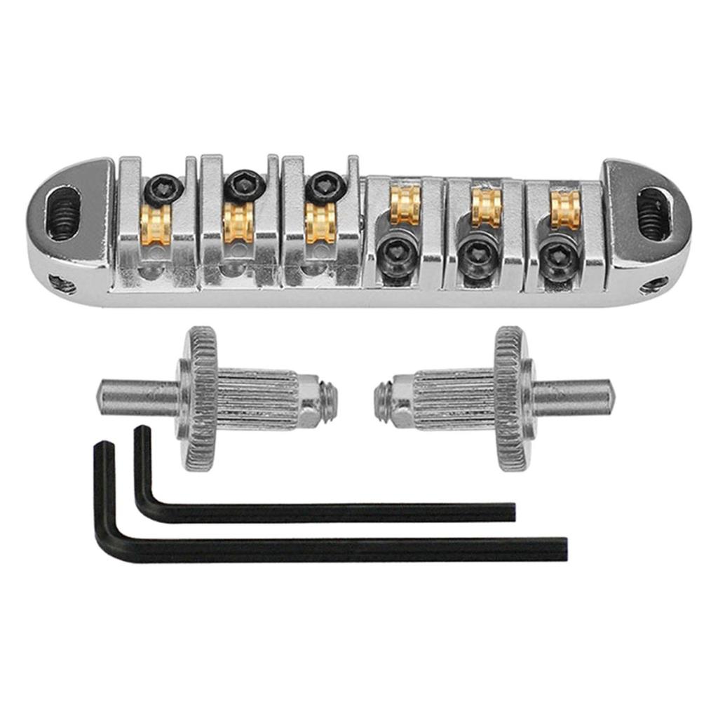 Roller Saddle Bridge Kits Locking Bridge Guitar Roller Saddle Bridge Kits for Gift