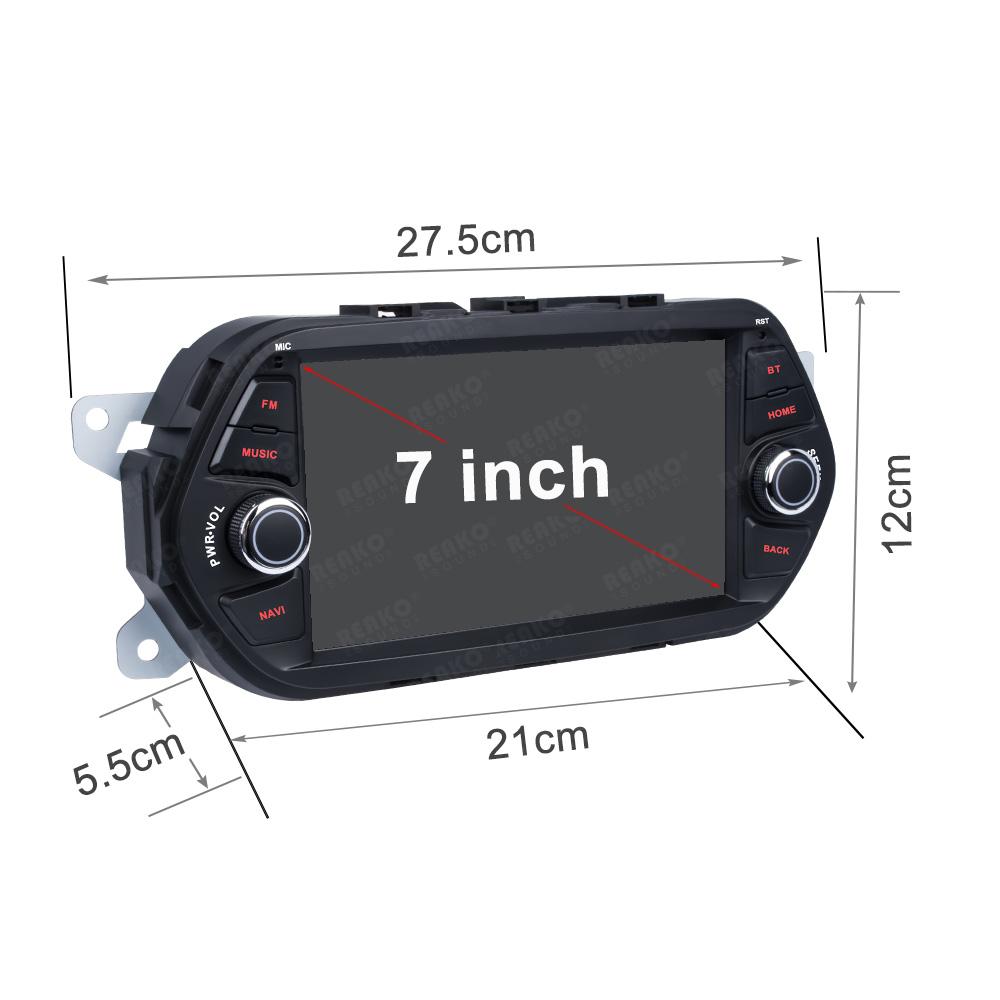 Reakosound Auto-Radio-Player Android WIFI Carplay + Android Auto GPS Navi Für Fiat Tipo Egea 2015-2017 Auto Stereo RDS KEINE DVD