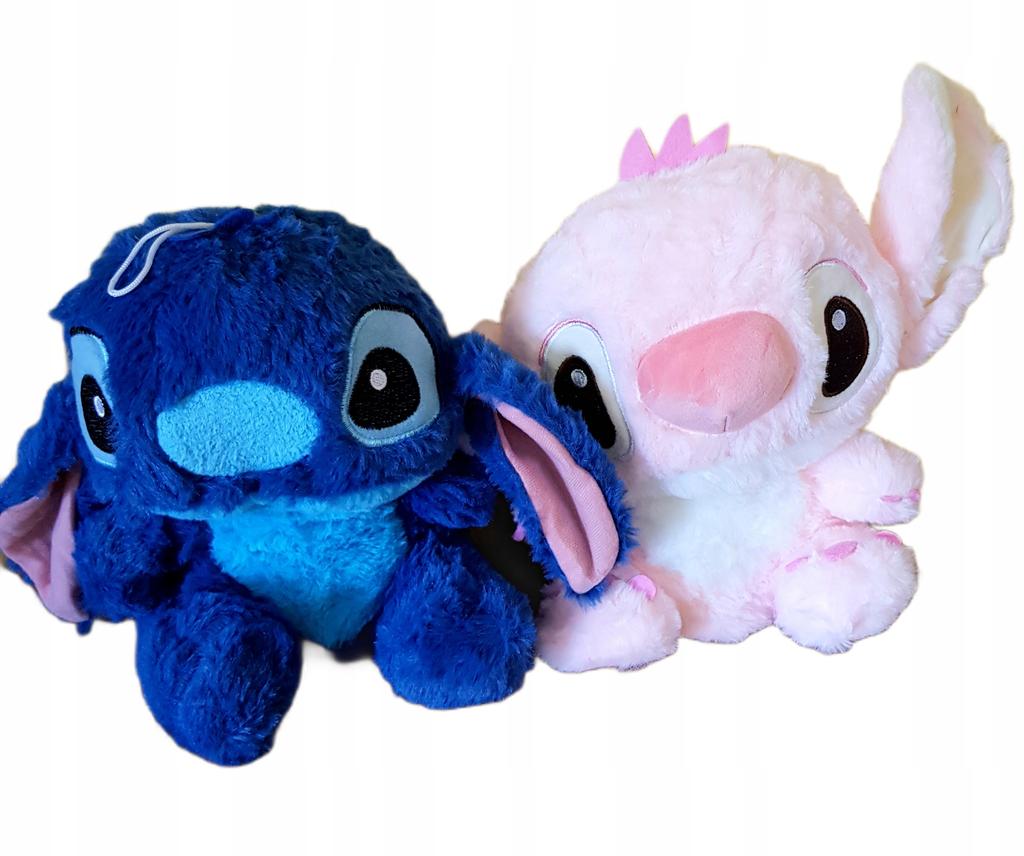 MASKOTKA STITCH 25CM NIEBIESKI/RÓŻOWY