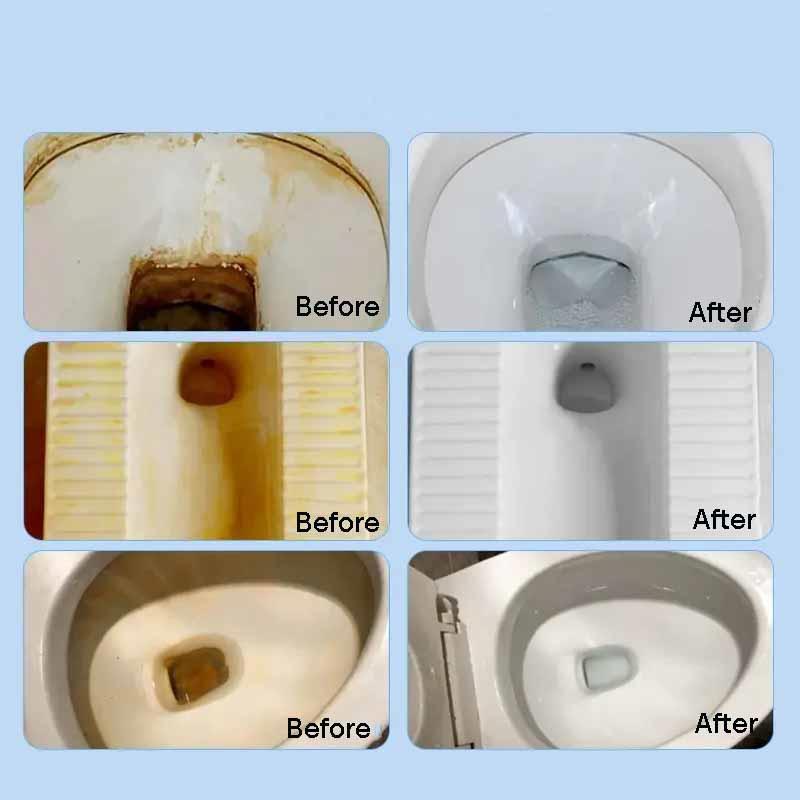 Urine Stain Remover Powerful Toilet Bowl Cleaner Limescale Yellow Stains & Rust Bathroom Pipe Cleaner