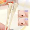 5PCS/10PCS Double Sided Nostril Cleaning Trimmer 360 Degree Nose Hair Scraper  Hair Removal
