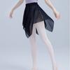 Lightweight Dance Half Skirt Sheer Mesh Latin Dance Skirt Practice Wear  Dance Class
