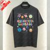 Autism Acceptance Women TShirt Neurodiverse Universe Print Tops Trendy Casual Cotton Tee Casual Style Kawaii Clothes Ropa Mujer
