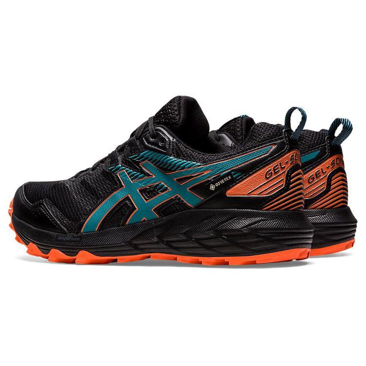 ASICS Women's GEL-SONOMA 6 G-TX GORE-TEX Trail Running Shoes Black Misty Pine 1012A921-017