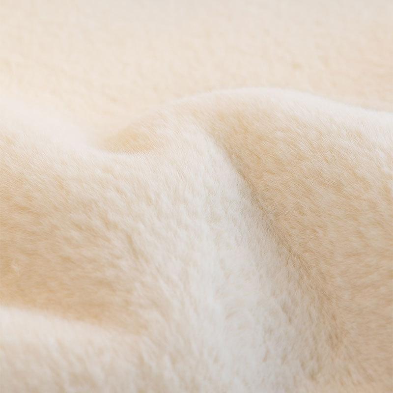 High-End Entry Lux Mink Fur Thickened Fleece Sofa Cushion Winter Sofa Cover Full Covered Cloth
