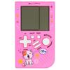 Electronic Game Tetris Portable Travel Console For Children Pink