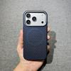 Honeycomb Heat Dissipation iPhone 16 Pro Max Magnetic Protective Case - Solid Color Hard Shell with Large Hole Design