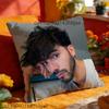 F-Fede V-Vigevani Pillow Case Print Polyester Fiber 40X40 Cm Home Sofa Throw Cushion Cover Decoration