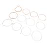 12 Pcs Acoustic Guitar Strings 12?52 Gauge Phosphor Bronze PU Coating Guitar Strings R12