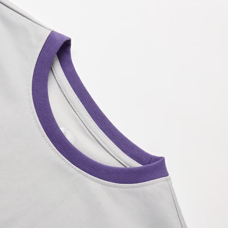 MQD Boys' Cool-Touch Colorblock Short Sleeve Tee
